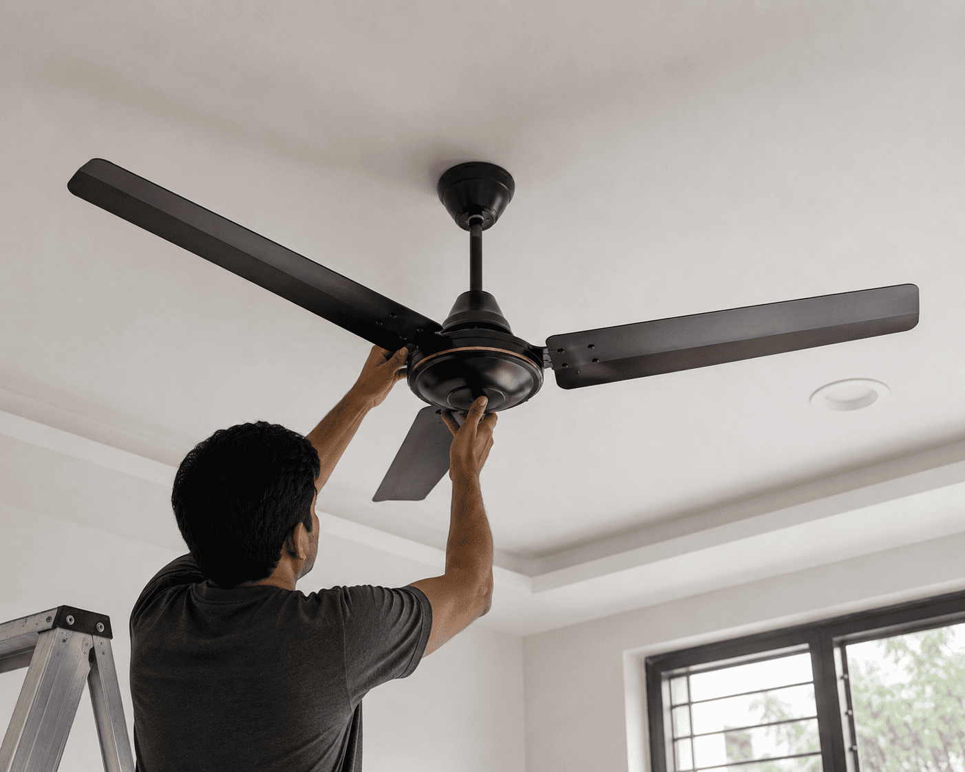 Professional fan fitting service